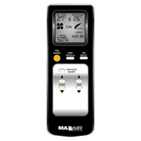MaxxAir Maxxfan Deluxe Vent with 10 Speed Fan Power Lift Remote
