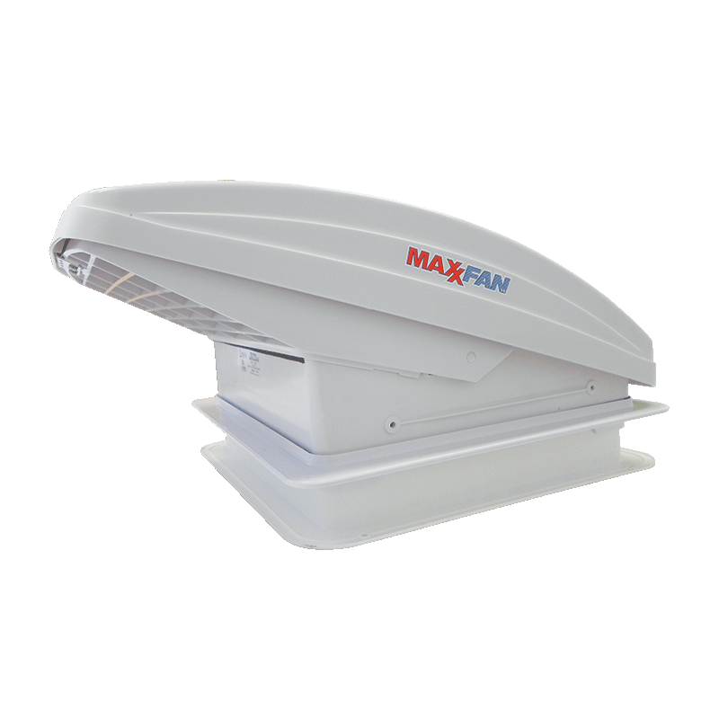 MaxxAir Maxxfan Deluxe Vent with 10 Speed Fan Power Lift Remote – SCNZ