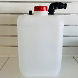 25 Litre Waste Tank With Selected Fittings and Vent Hose