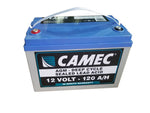 Camec 120 AH AGM Sealed Batteries